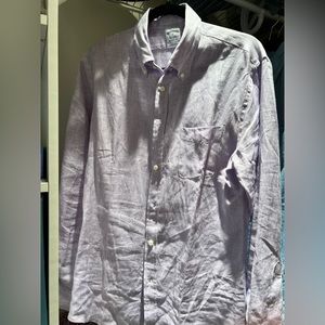 Brooks Brothers Linen Button down